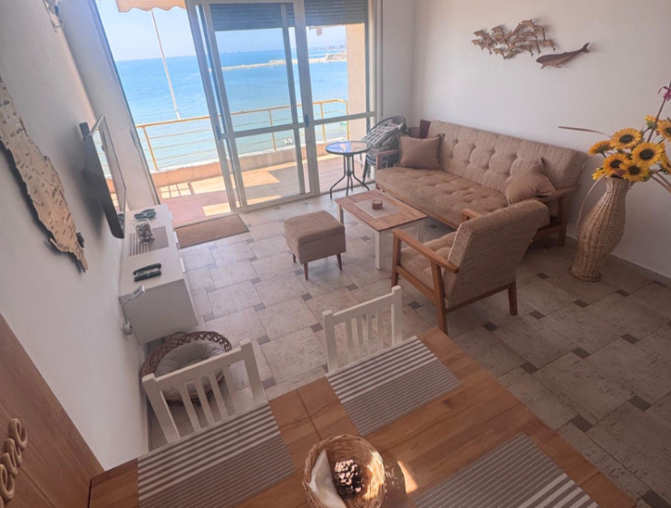 apartmány u moře Albánie výhled na moře exteriér