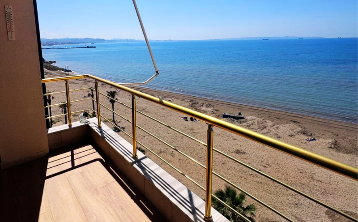 apartmány u moře Albánie výhled na moře exteriér