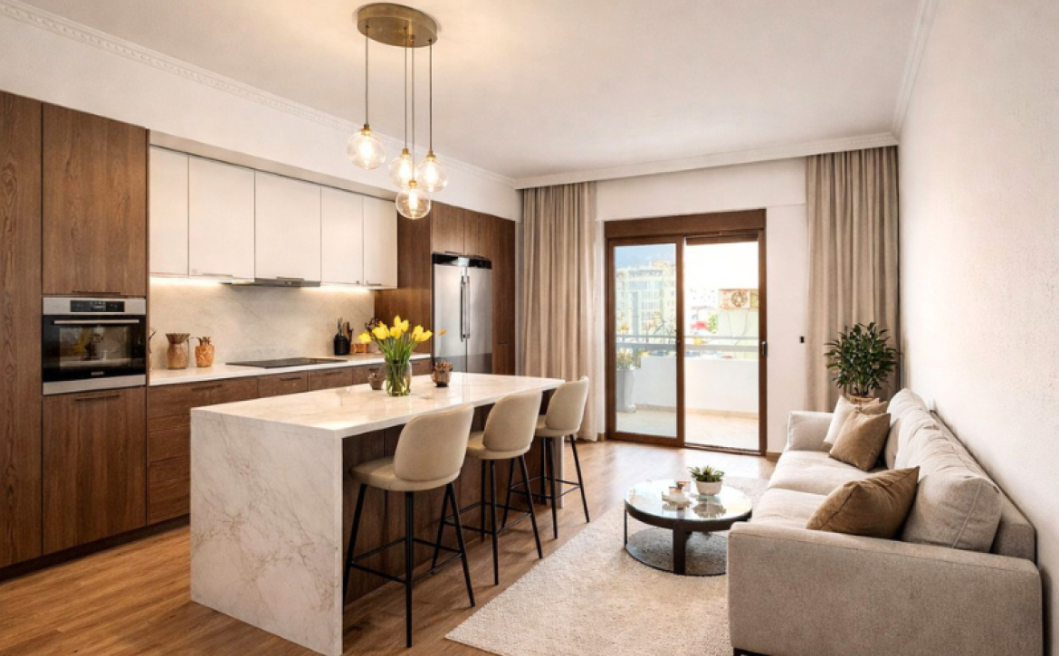 Apartmán u moře Albánie na prodej – investiční nemovitost blízko pláže / Seaside apartment Albania for sale – real estate investment near beach