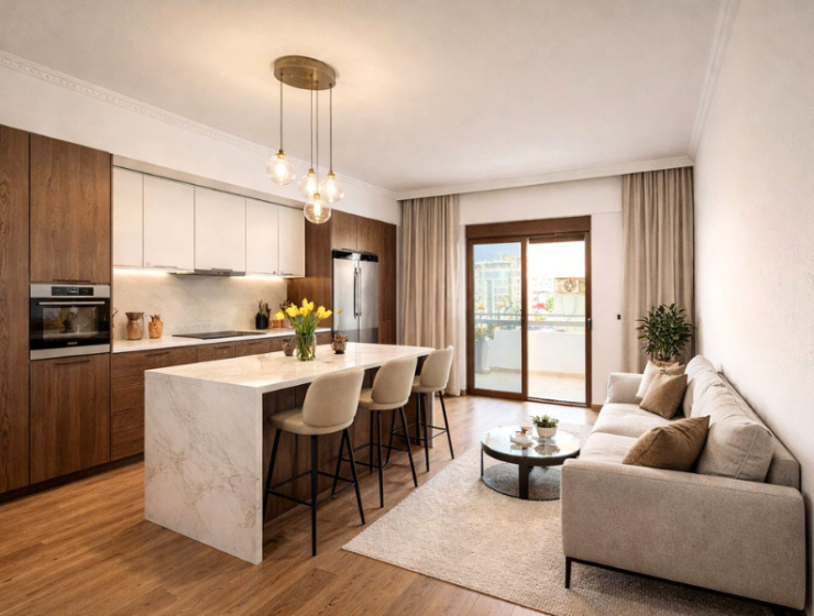 Apartmán u moře Albánie na prodej – investiční nemovitost blízko pláže / Seaside apartment Albania for sale – real estate investment near beach