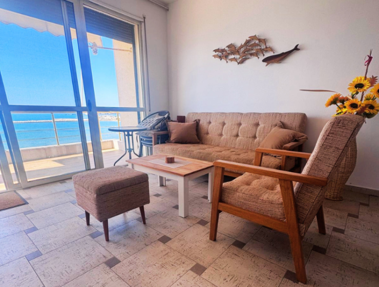 apartmány u moře Albánie výhled na moře exteriér