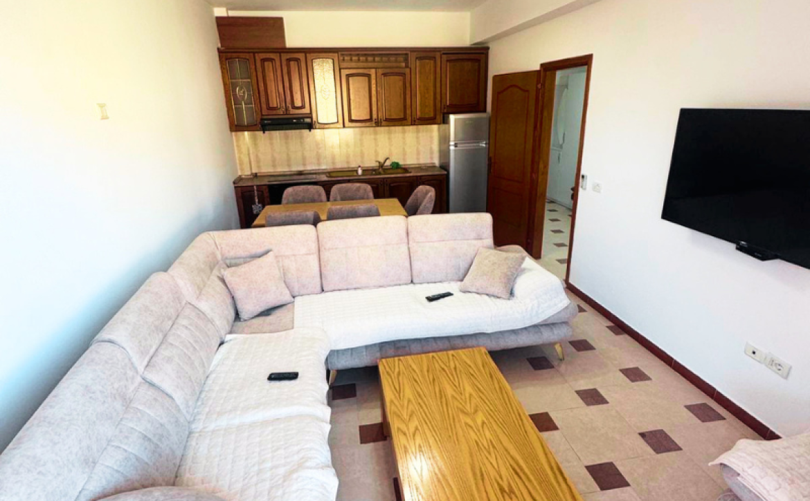 Sea view apartment in Albania with balcony near the beach