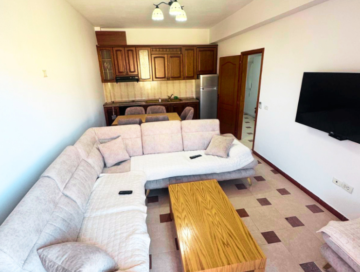 Sea view apartment in Albania with balcony near the beach