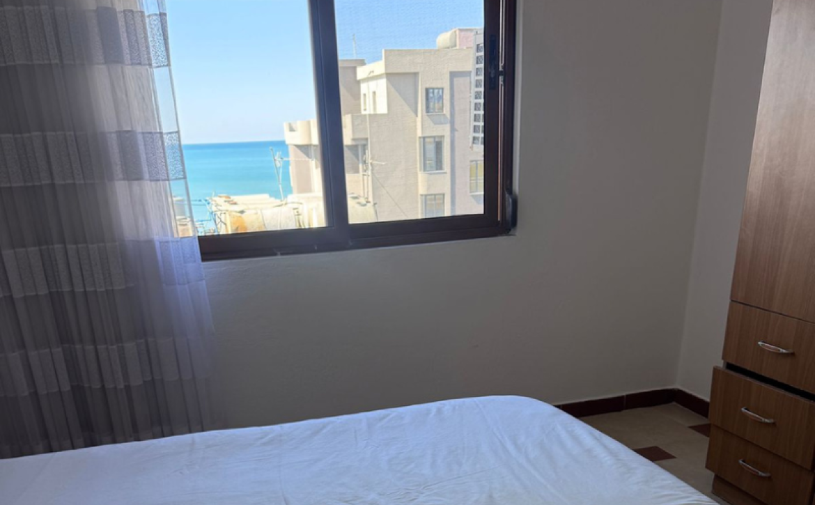 Sea view apartment in Albania with balcony near the beach