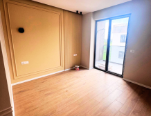 Modern apartment in new residential building, 5th floor, shared swimming pool in courtyard, Albania development, under construction