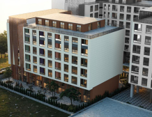 Moderní apartmánový komplex VM Residence v Albánii u moře s hotelovým bazénem a SPA