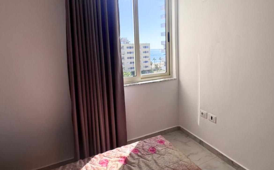 Modern 2-bedroom seaside apartment with sea view in Durrës Plazh
