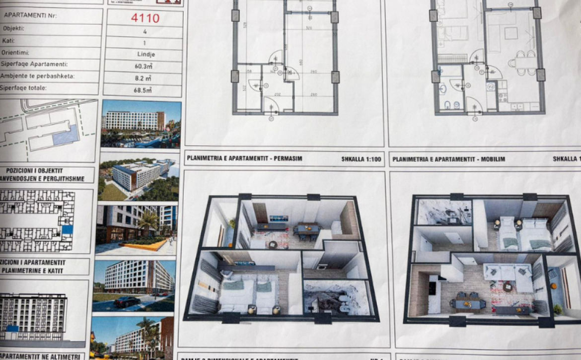Moderní apartmánový komplex VM Residence v Albánii u moře s hotelovým bazénem a SPA