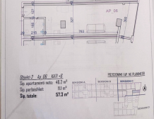 Detailní architektonický plán a metráž moderního prázdninového bytu v Rezidenci Bonita Viena