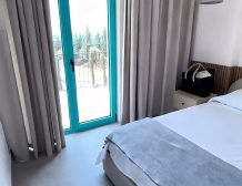 Santorini village bedroom